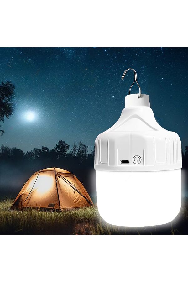 Choice-مصباح تخييم LED محمول من Miflame بقوة 80 وات، 60 مم، قابل لإعادة الشحن عبر USB، 3 أوضاع، ضوء طوارئ عالي الطاقة 1