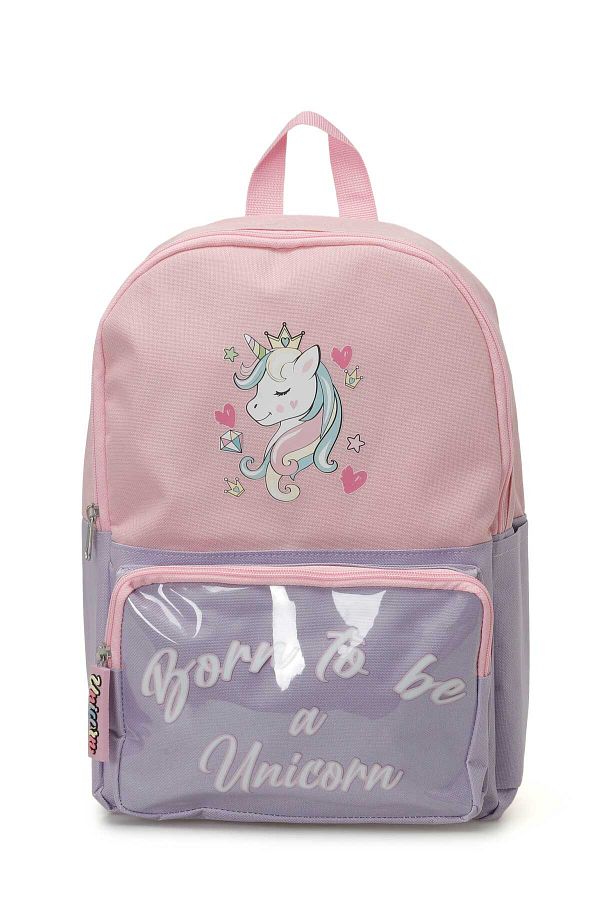 Polaris-Bts Unicorn 4pr Rosa Mädchen-Rucksack 1