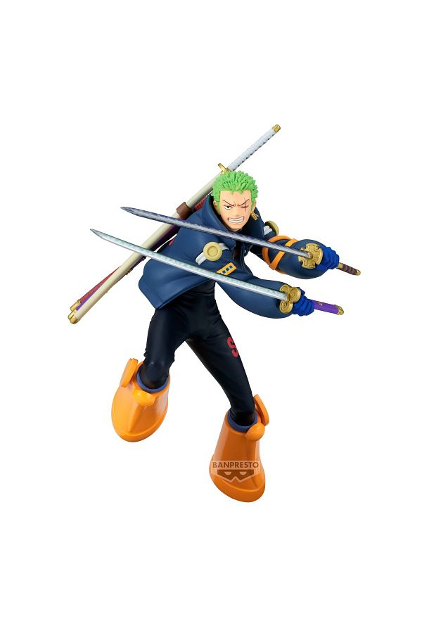 Banpresto-One Piece Battle Record Collection Roronoa Zoro Statue 1