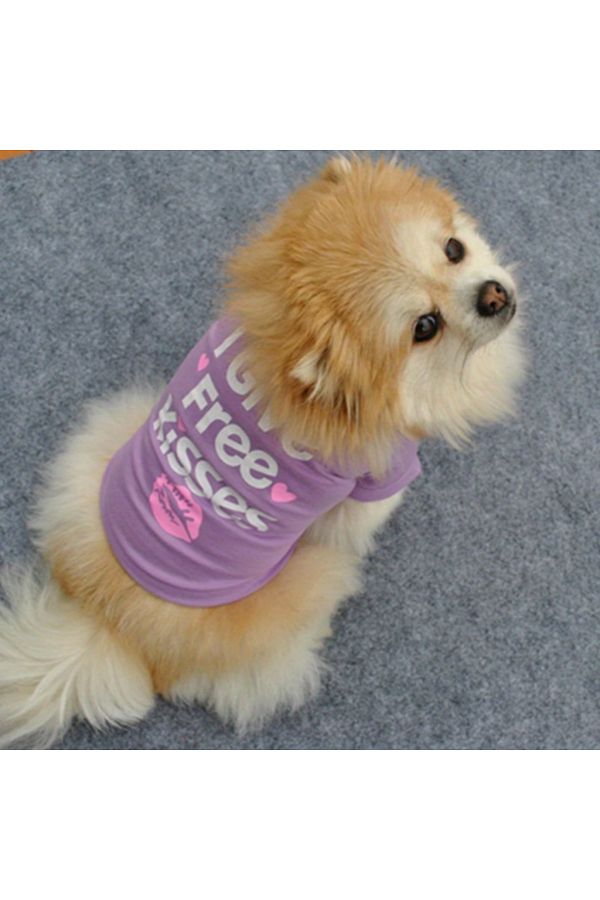 Proxy Paws-Summer Colorful Tshirt for Small Size Dogs 1