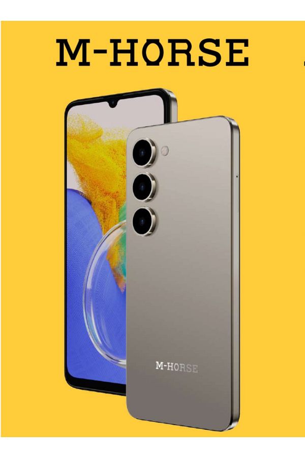 M HORSE-M-HORSE A14 Smartphone 6.8'' HD Display, 8GB RAM 128GB ROM, Dual SIM, Android OS, Global Version 1