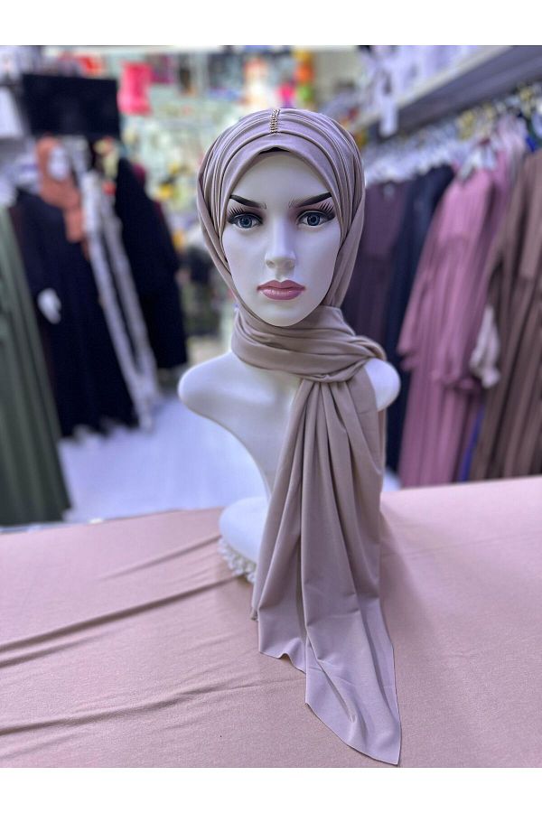 R&S modibone-Rochie de seara de culoare bej, gata de sal cu cravata de piatra 1