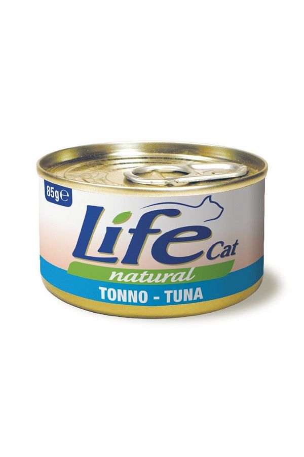 Life Cat-Tuna Canned Cat Food - 85g Pack Of 18 1