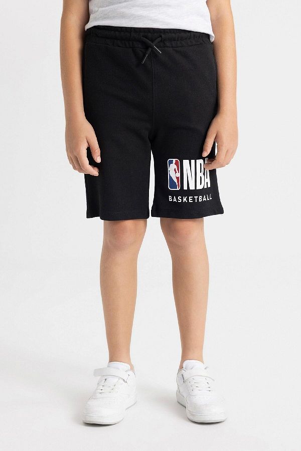 DeFacto-Chlapecké šortky se vzorem NBA Wordmark - C0395A824SM 1