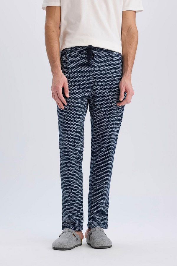 DeFacto-Regular Fit Patterned Pocket Pajama Bottoms E0507Ax25Sp 1