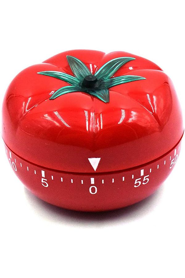 COOYA-Kitchen Timer, with Tomato Shape, Mechanical Wind Up 60 Minutes Timer with 360 Degree Rotating 1