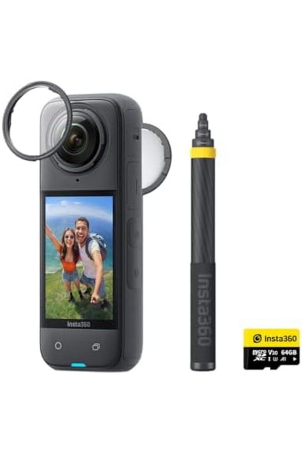 Insta360-X4 No Drone - No Problem Bundle - 360-Degree Camera - 8K & 5.7K Video - Action Camera 1