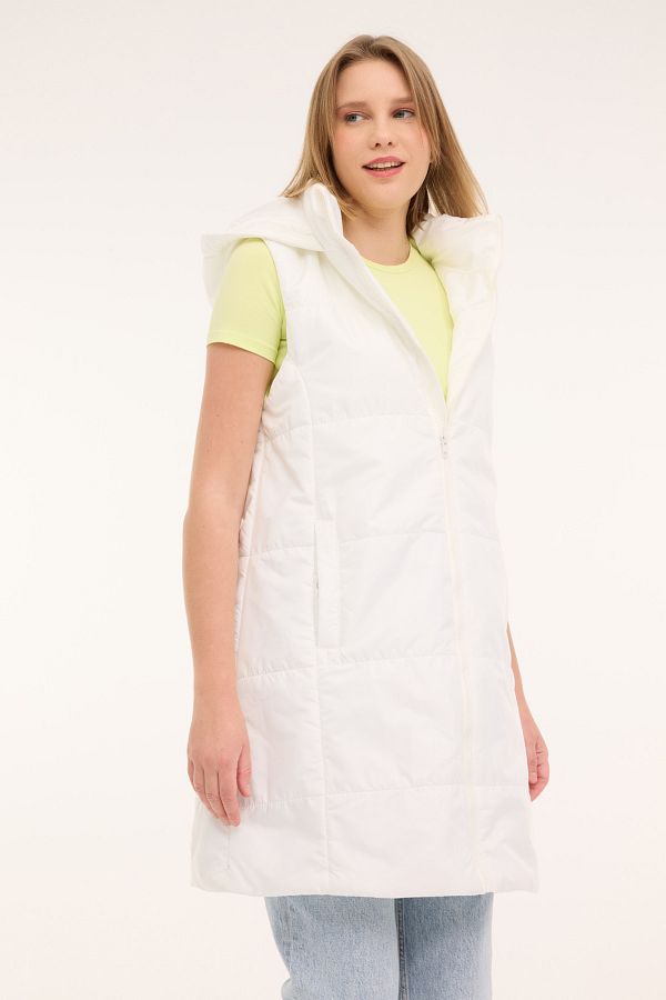 Kinetix-Vestă pentru femei WL JUN1 4 4PR Ecru 1