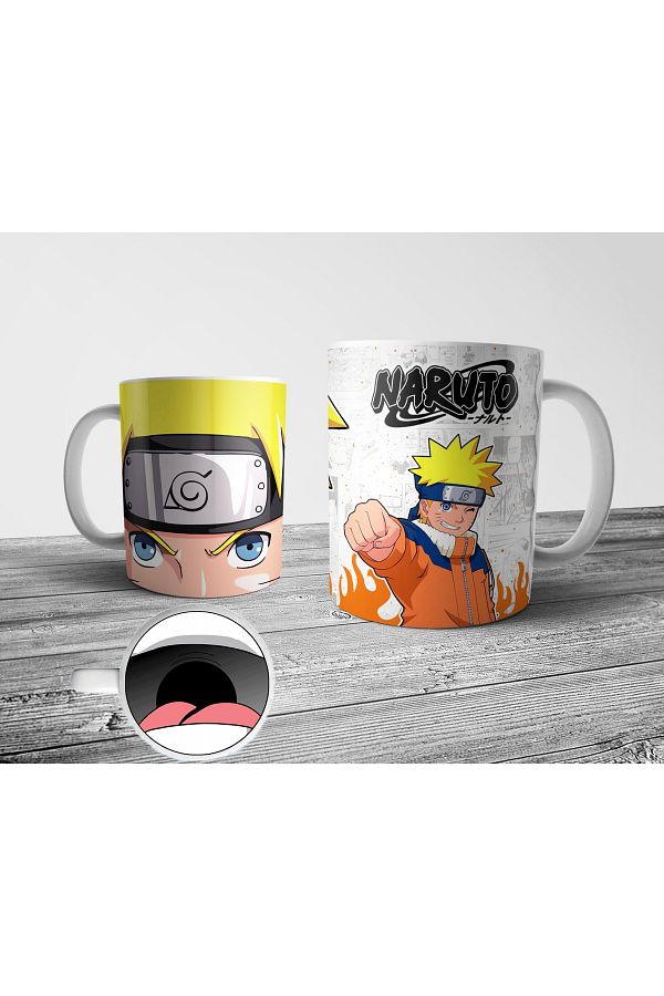 Pixxa-Naruto Base Mug with Mouth Design 1