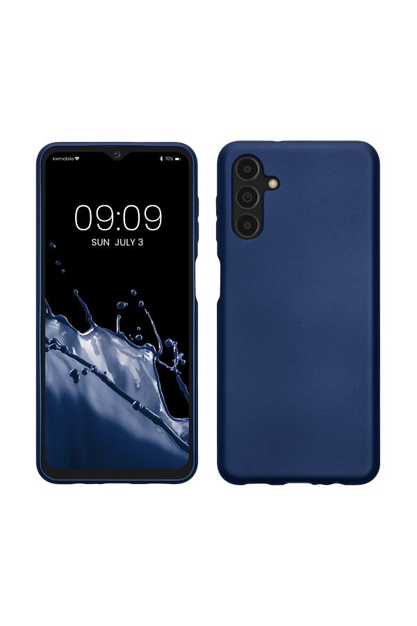 KWmobile-Husa pentru Samsung Galaxy A04s, silicon, albastra, 60135.64 1