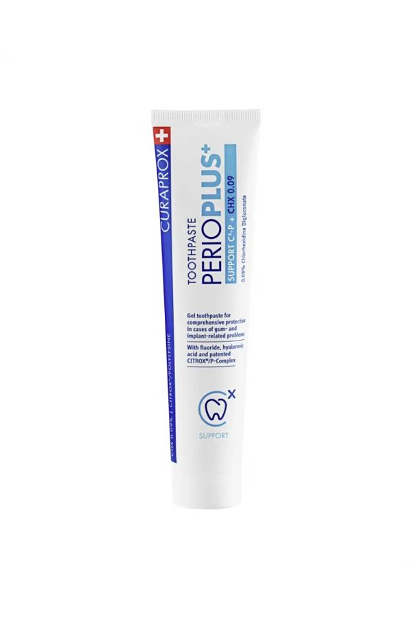 Curaprox-CURAPROX TOOTHPASTE PERIOPLUS SUPPORT CHLORHEXIDINE 0.09 75ML 1
