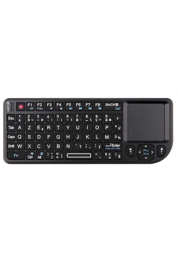Choice-White-backlit French Mrsvi 2.4g Wireless Keyboard With 7-color Backlight Touchpad Mouse And Flashlig 1