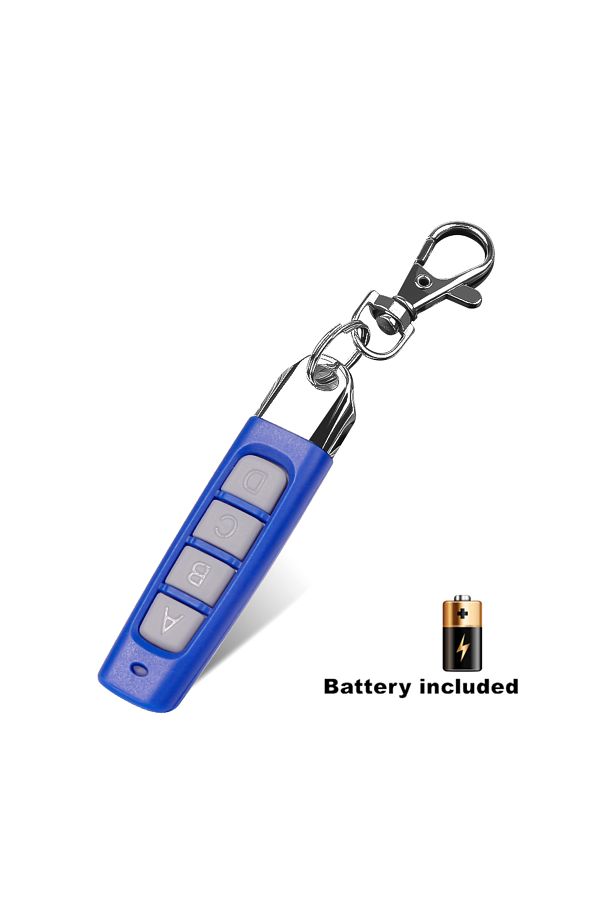 kebidu-Blue Grey 10PC Remote Control 433MHZ Wireless Copy Controller For Car Key Garage Door Opener Clone C 1