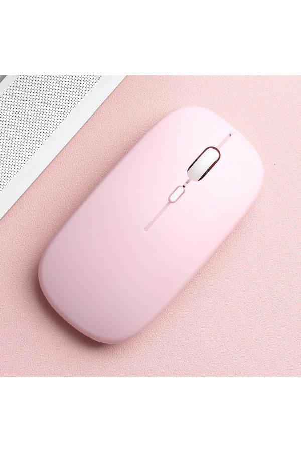 MissionFit-Matte-pink Wireless Bluetooth-compatible Mouse Portable Ergonomic Computer Mice For Laptop Ipad Tabl 1