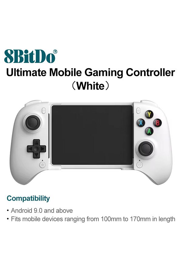 Choice-White 8bitdo Ultimate Mobile Gaming Controller Bluetooth Controller For Android With Hall Effect Tri 1