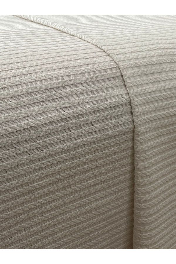 Zeren Home-Hair Braid Model Double Cotton Pique Cream 220 X 220 cm 1