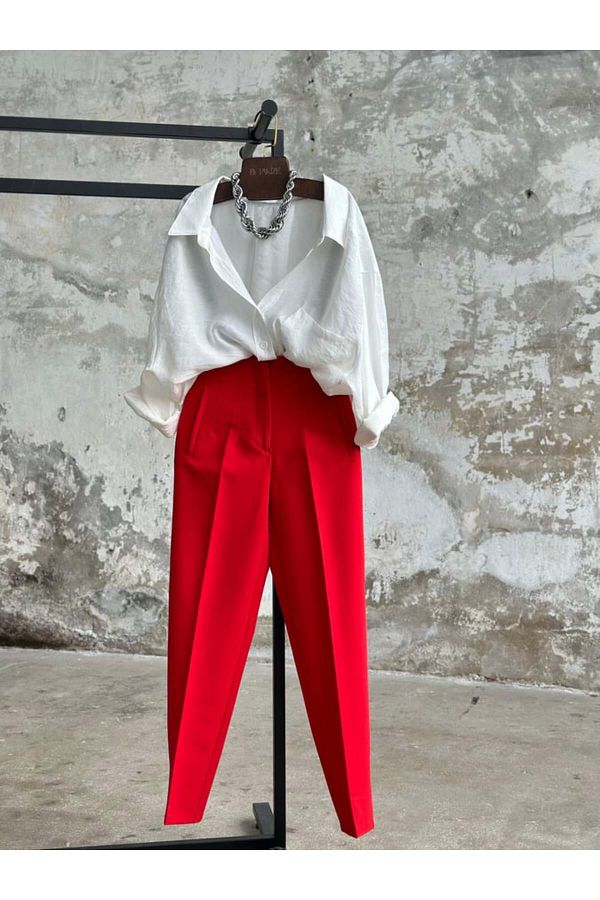 Telablanka-Karol Flatolu Fabric Trousers, Pioneer Flatolu Fabric Trousers 1