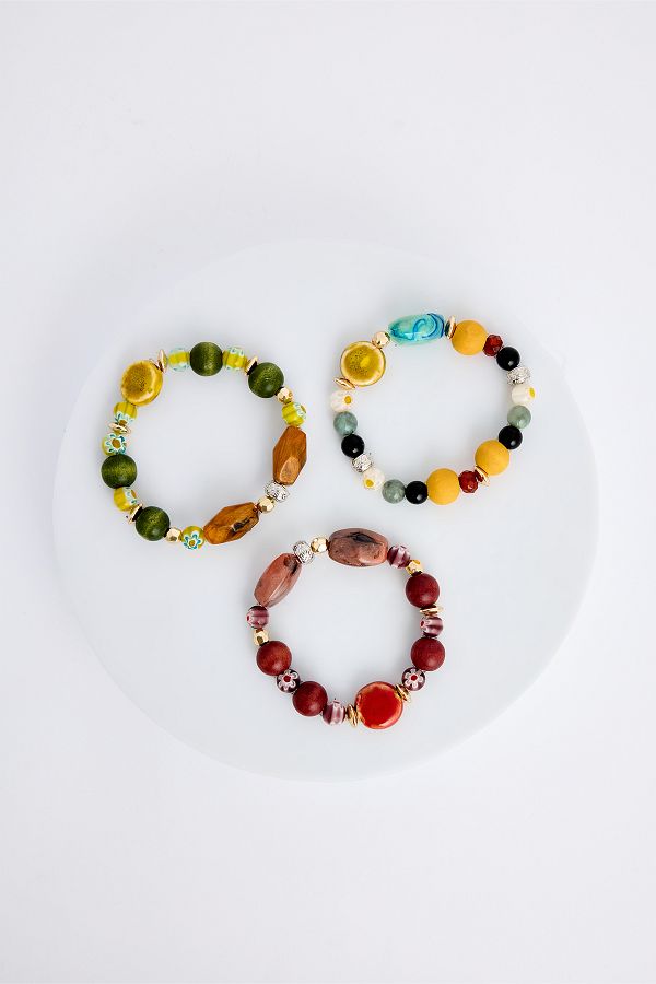 Penti-Holzfarbenes Armband 1