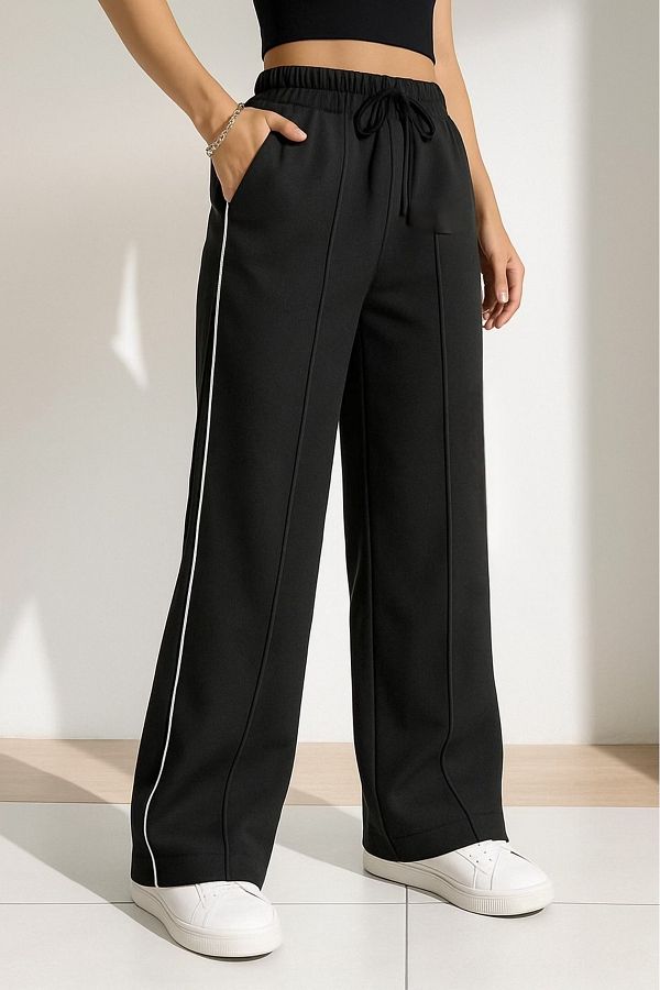 LACKH-Sweatpants Loose, with Grass on the Front and Pipe on the Side 1