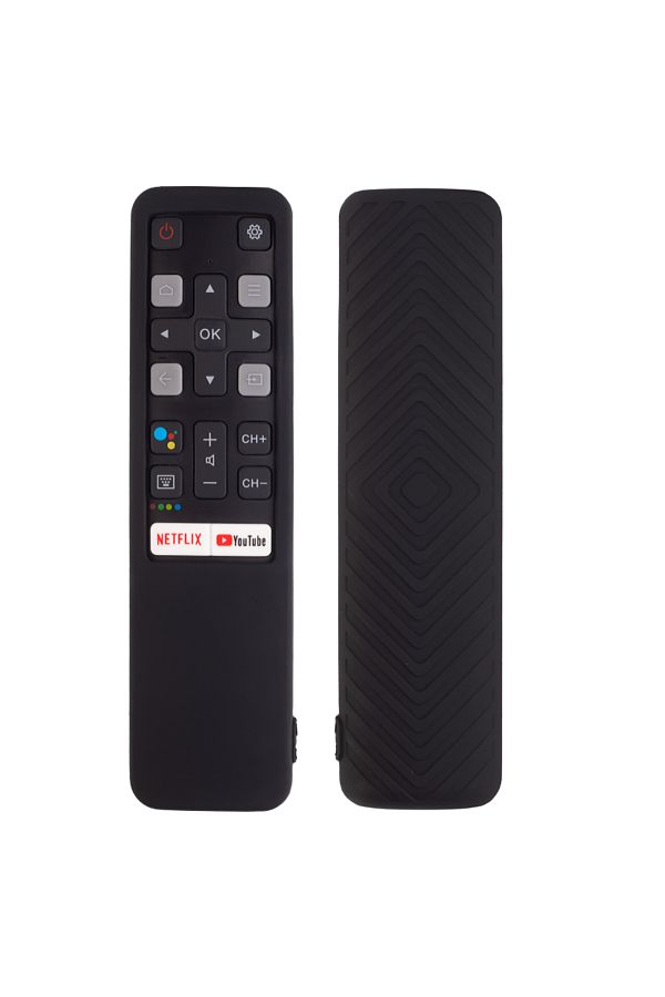 Choice-Black Silicone Case Cover Use for TCL RC802V smart TV remote control 49P30FS 65P8S 55C715 1