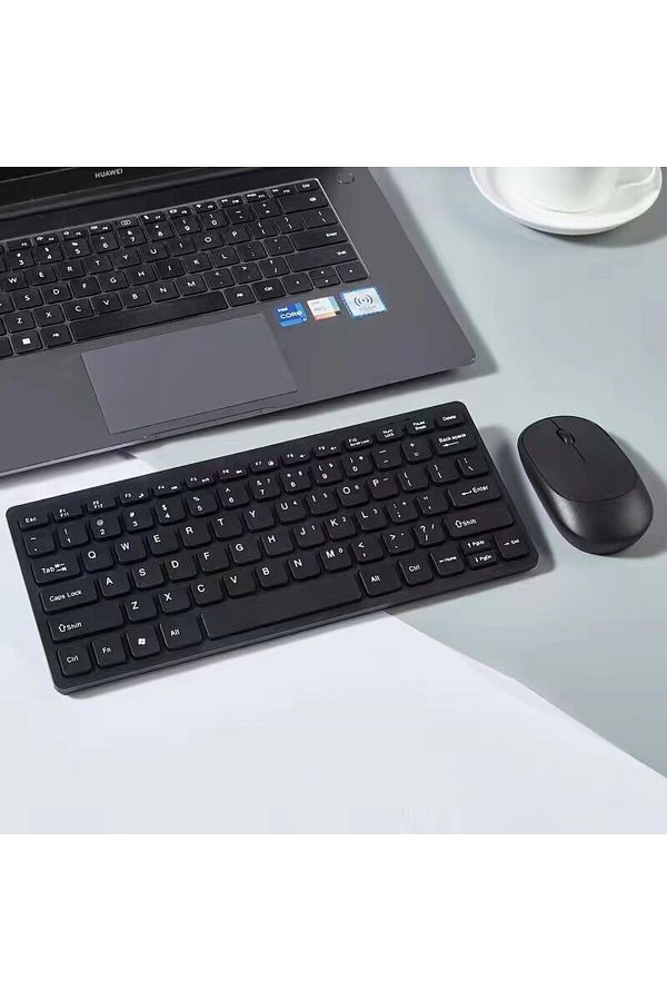 Choice-black 2.4G Wireless Keyboard and Mouse Protable Mini Keyboard Mouse Combo Set For Notebook Laptop Ma 1