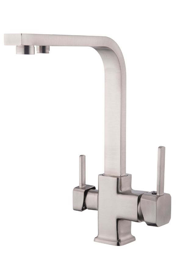 yediyapı-Seven Build Market - Inox Square Purified Kitchen Sink Faucet 1