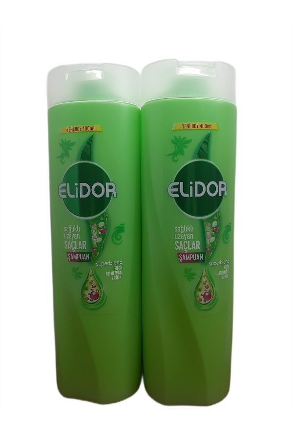 Elidor-400 Ml X 2 Adept Healthy Extending Shampoo - Stylish and Useful 1