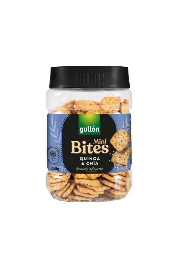 Gullon-Mini Bites Quinoa & Chia 250g 1