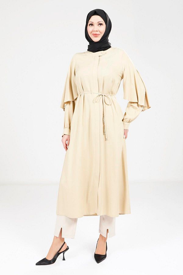 Beyza-Sleeve Slit 9196 Model Clothes 1