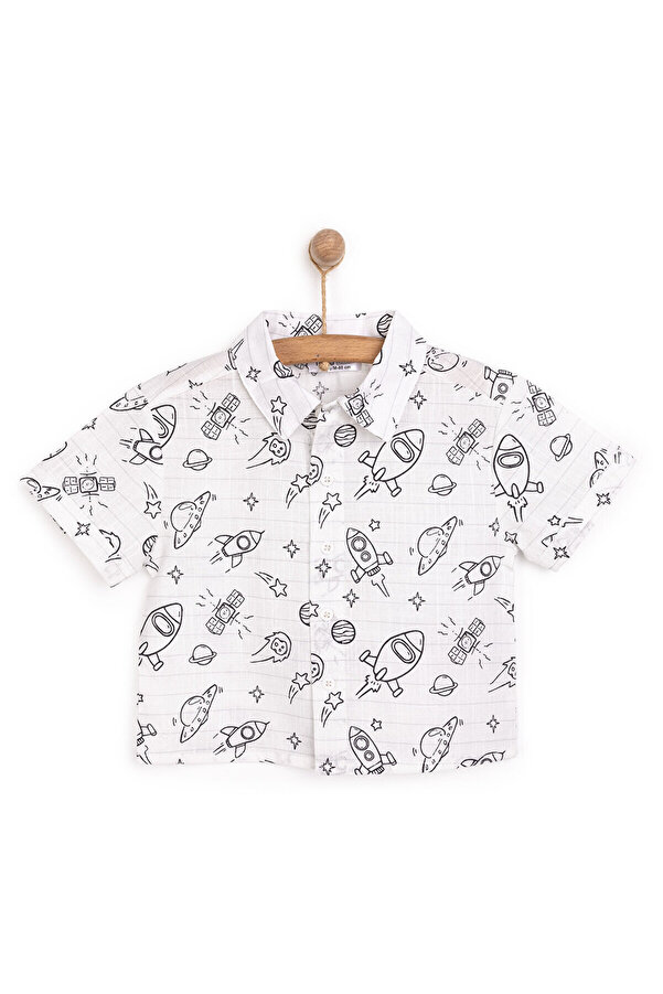 ebebek Hello Baby HelloBaby Cosmic Line Erkek Gömlek Erkek Bebek