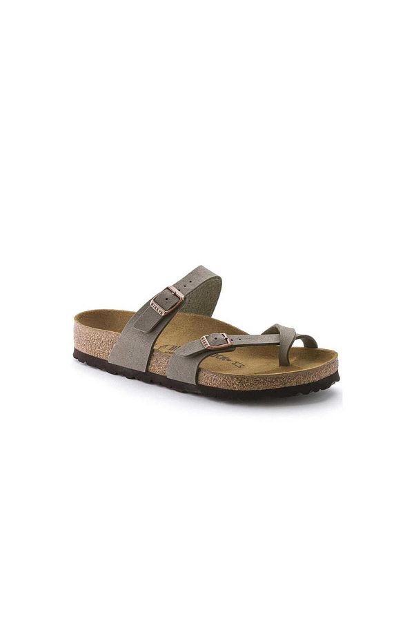 Birkenstock-Mayari Bfbc Gray Slippers 1