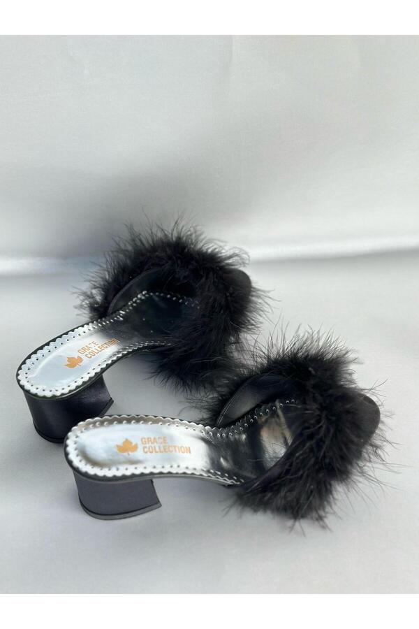 MOD10-Feathered Bride Slippers 1
