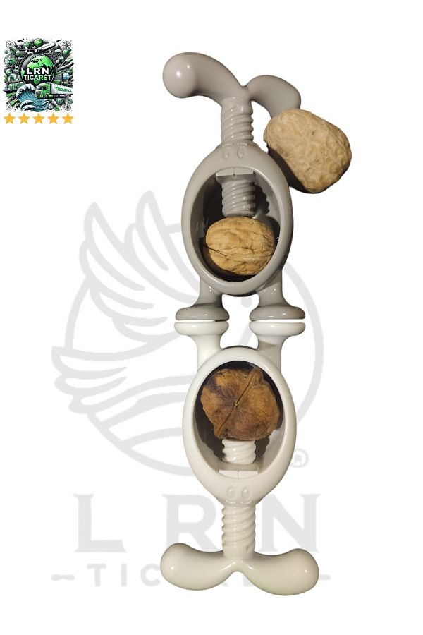 LRN-2-Pack Practical Walnut Cracker – Make Cracking Fun! 1