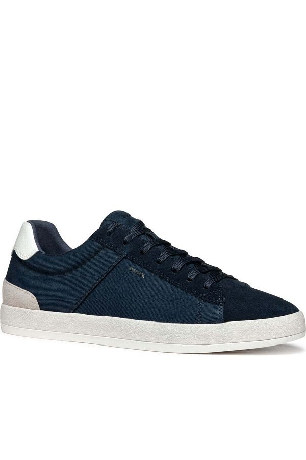 Geox-Blue Trainers Mens Shoes 1