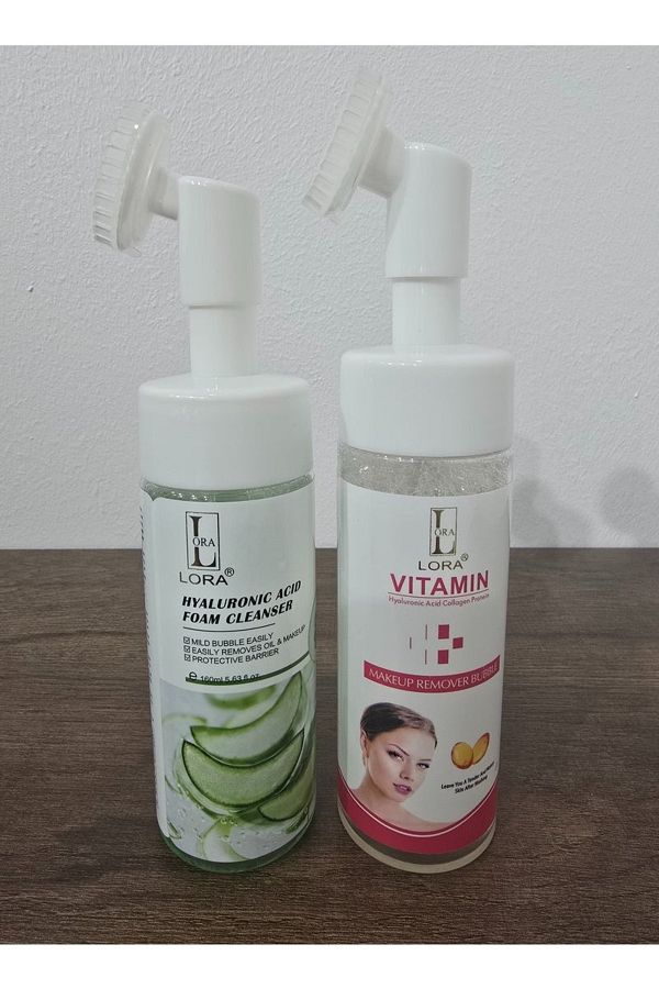 Lora-Laura Makeup Remover Set (Vitamin - Hyaluronic Acid) 160ml 1
