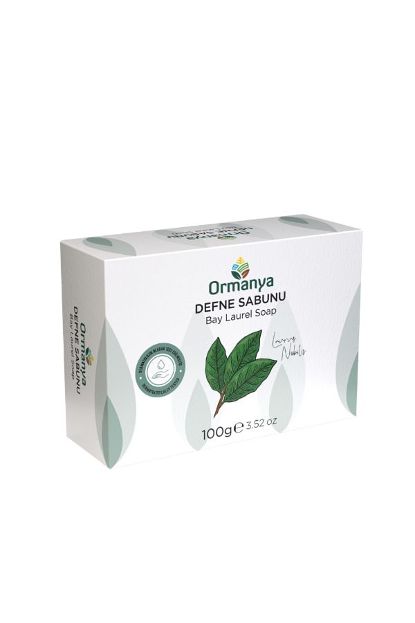 ORMANYA-Laurel Solid Soap (Without Costic) - 100Gr 1