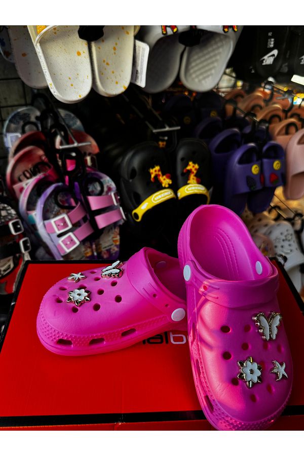 mikam-Girl's New Season Quality Cross Comfortable Light Daily Slippers\Beach Slippers 1