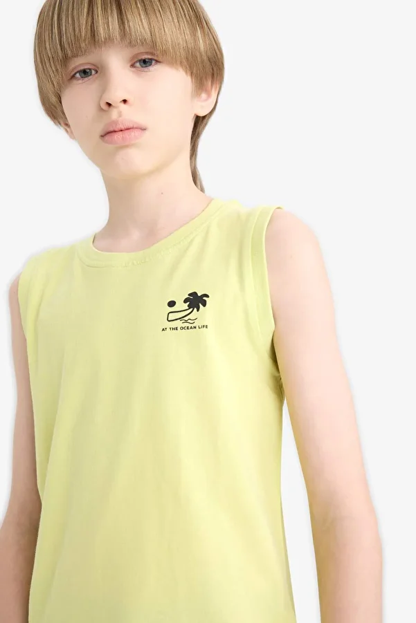 DeFacto-Boy's Crew Neck Undershirt E0192A825Hs 1