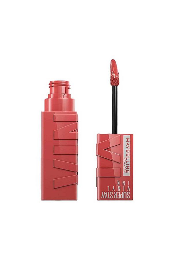 Maybelline New York-Super Stay Vinyl Ink Long Lasting Peach Tone Liquid Glossy Lipstick 15 Peachy 1