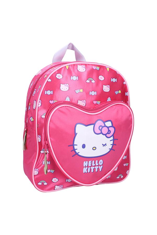 Hello Kitty-Children's backpack, 30x25x11 cm, with two compartments, multicolor, Follow The Rainbow, Hello Kitty 1