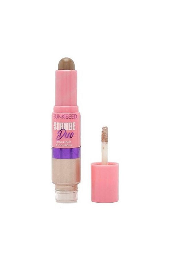 Sunkissed-Highlighter and Contour Stick, , Strobe Duo, Highlight Contour, 13 G 1