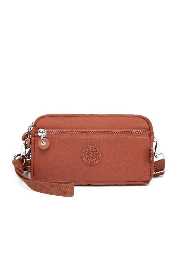 SMART BAGS-Mini Messenger Bag and Wallet - Crinkle Fabric 1112 1