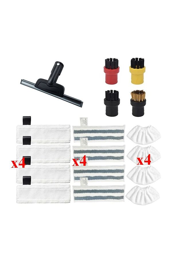 Choice1-SET E Microfiber Steam Mop Heads Mop Cloth For Karcher/For Easyfix SC2 SC3 SC4 SC5 Handheld Vacuum C 1