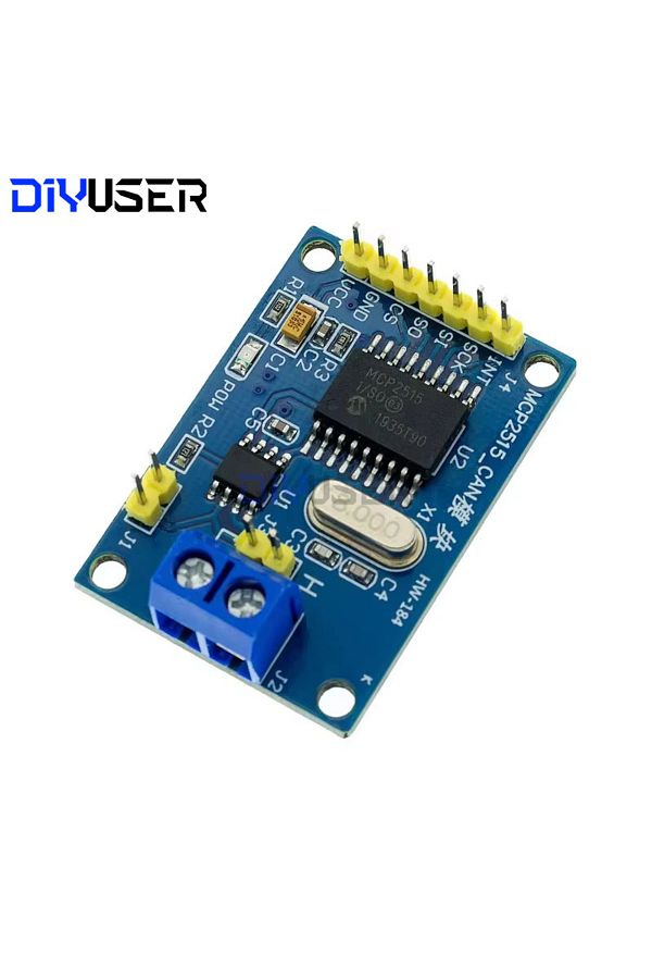 Choice-DIYUSER MCP2515 CAN Bus Module Board TJA1050 Receiver SPI For 51 MCU ARM Controller NEW 1