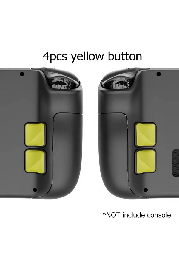 Choice-Yellow 4PCS Back Button Enhancement Set for Steam Deck OLED Games Console Grip Improvement Button Pr 1