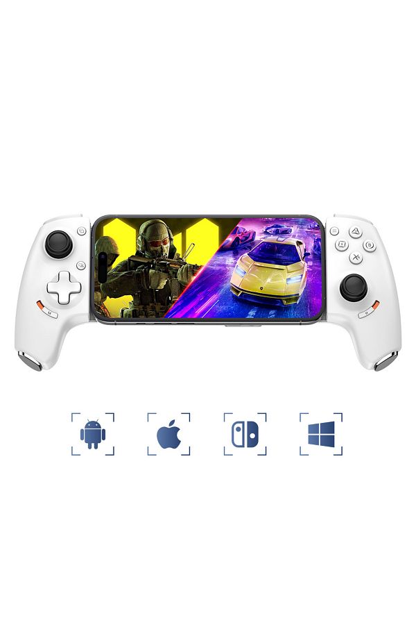 XMSJ-White Original Gamwing Aobing Max Type-C AB01 Wired Bluetooth Stretch Game Controller Mobile For Pho 1