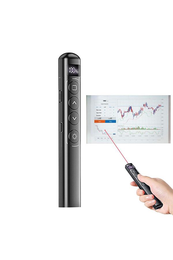 Choice-GERMANY Flip-pen Presentation Clicker RF 2.4GHz PowerPoint Clicker Laser pointer pen Hyperlink Contr 1
