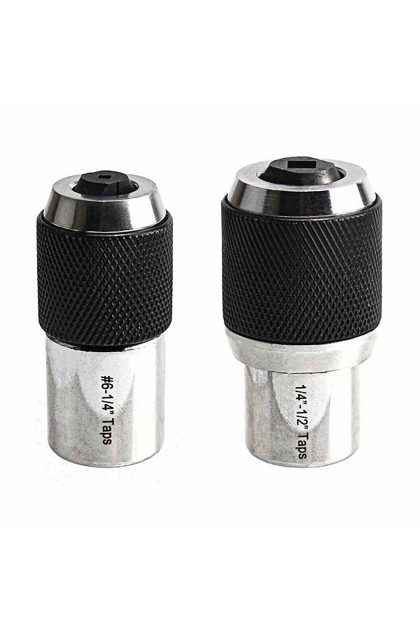Choice-2Pcs Professional 2Pcs Adjustable Tap Socket Set For Accurate Tapping and Reaming 3/8" Sq Drive Adap 1