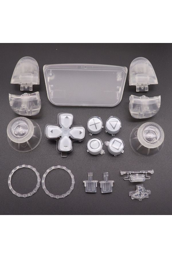 Choice-N13 1Set Replacement Buttons Set D-Pad L1 R1 L2 R2 Trigger Button Key Accent Ring For PS5 V3 3.0 BDM 1