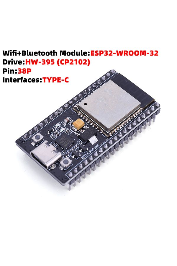 Choice-لوحة توسيع HW-395 ESP32 متوافقة مع WiFi+Bluetooth، لوحة تطوير منخفضة الطاقة للغاية، 30/38 سنًا ES 1